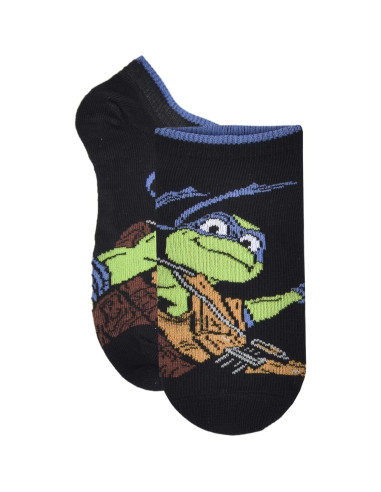 Calcetines sin mostrar Tortugas Ninja para niños - 6 pares