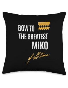 Almohada Decorativa Personalizada Miko 40.64x40.64 cm