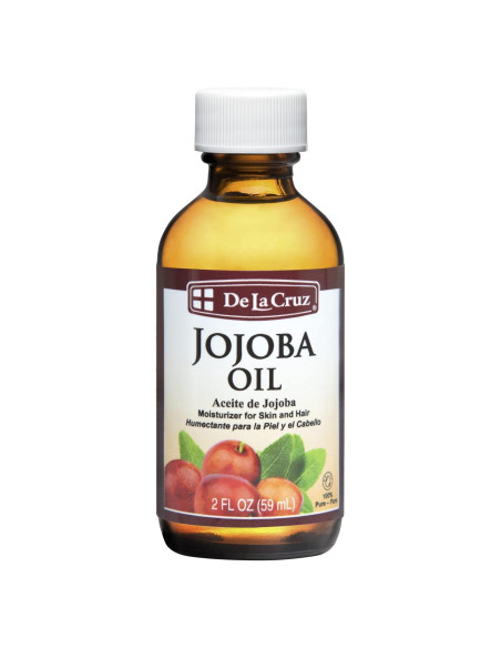 Aceite de Jojoba Orgánico De La Cruz 59 mL Prensado en Frío