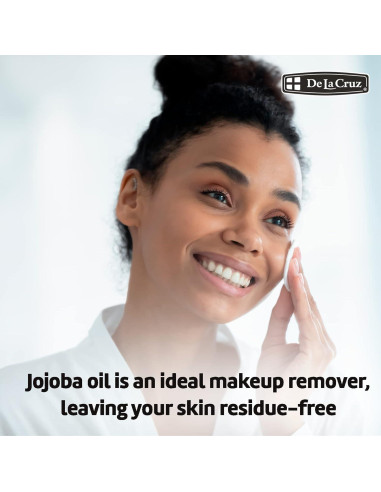 Aceite de Jojoba Orgánico De La Cruz 59 mL Prensado en Frío