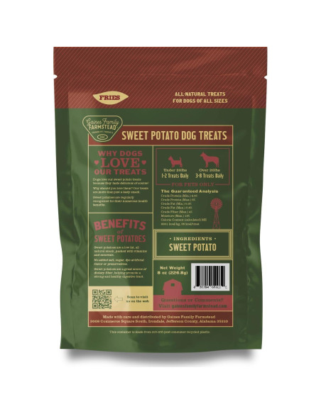 Golosinas para Perros de Batata Jumbo Gaines 227g - Sin Granos