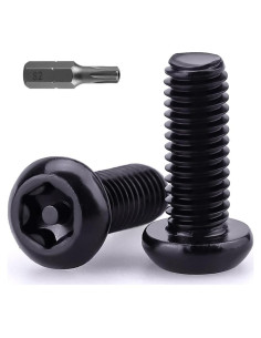 Tornillos de cabeza redonda Torx M4-0.7 x 8mm acero inoxidable