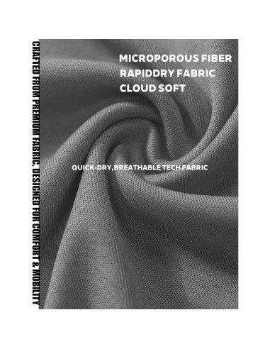 Camisa Rash Guard Dri Fit Hombre UPF 50+ Gris XX-Large