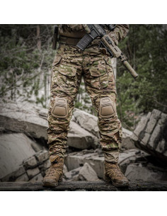 Pantalones Tácticos G3 para Hombre con Almohadillas Camo 2