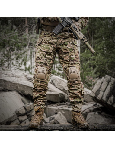Pantalones Tácticos G3 para Hombre con Almohadillas Camo