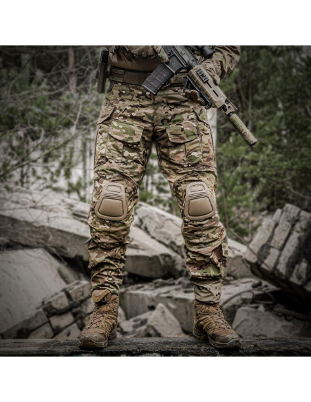 Pantalones Tácticos G3 para Hombre con Almohadillas Camo