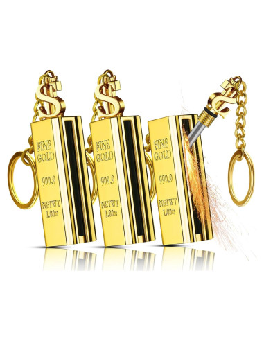 Encendedor Permanente Lafagiet 3 Pcs Recargable Impermeable