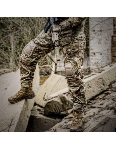 Pantalones Tácticos G3 para Hombre con Almohadillas Camo