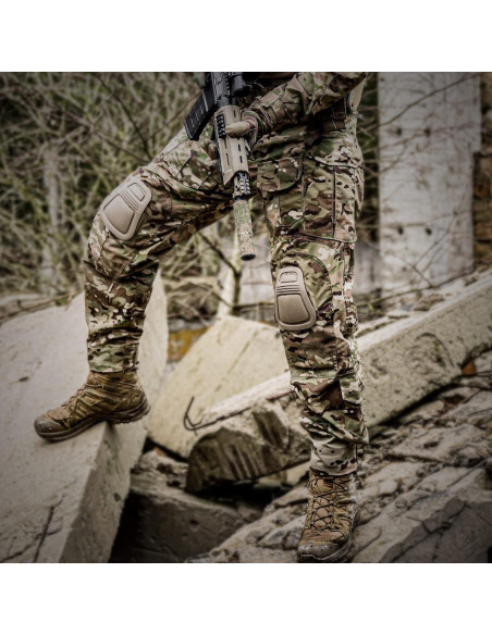 Pantalones Tácticos G3 para Hombre con Almohadillas Camo