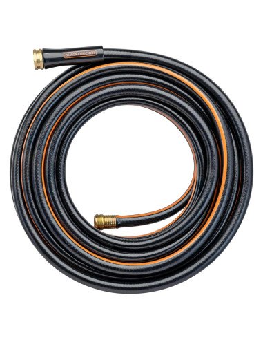 Manguera de Jardín Decker Negra 15.24 m 4 Capas 300 PSI