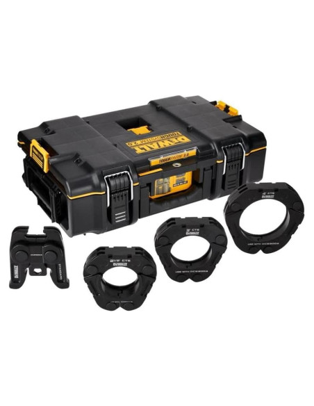 Kit de Herramientas DEWALT DCE201K Anillos de Prensa 2-1/2 a 4"