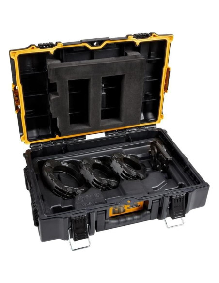 Kit de Herramientas DEWALT DCE201K Anillos de Prensa 2-1/2 a 4"