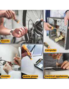 Juego de Destornilladores Magnéticos MulWark 59 Piezas 2