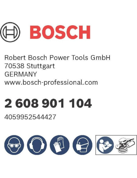 Lija Bosch Expert C470 150 mm Grano 80 5 Piezas Multihole