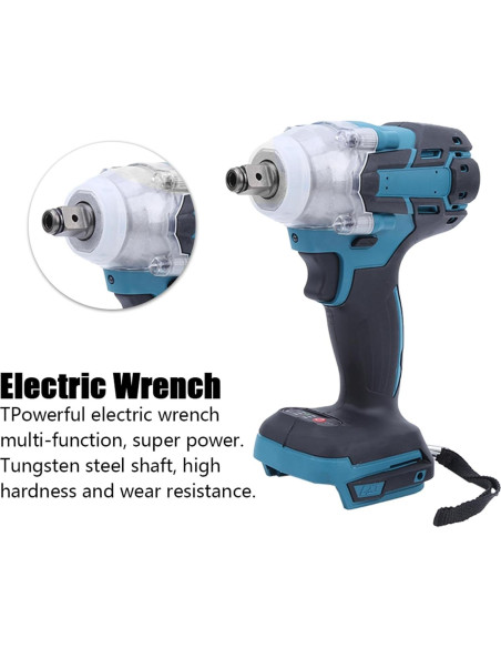 Llave de Impacto Eléctrica KooingTech 21V 180Nm 3000rpm