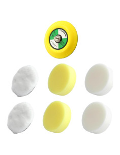 Kit de Almohadillas de Pulido Trsobi 49-36-2438 Compatible Milwaukee