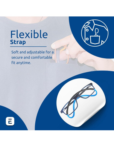 Gafas de lectura magnéticas INDESMED +2.5 Dioptrías filtro luz azul