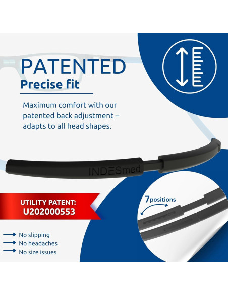 Gafas de lectura magnéticas INDESMED +2.5 Dioptrías filtro luz azul