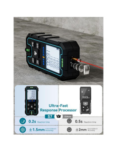 Medidor Láser RockSeed S7-50 de 50.29 Metros con 2 Niveles 2