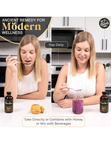 Aceite de Semilla Negra 7 Seeds 120ml - Soporte Inmunológico y Salud