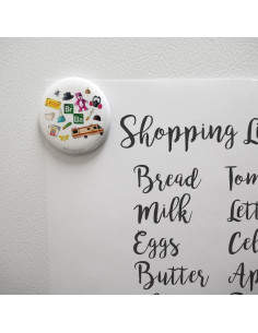 Imán de Botón Breaking Bad 5.7cm - Graphics & More 2