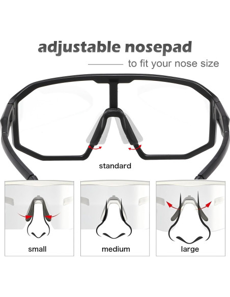 Gafas de Ciclismo Fotoquímicas Suertree UV400 Unisex