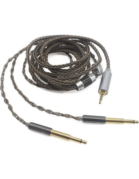 Cable de Reemplazo Balanceado 2.5mm Youkamoo para Auriculares Meze 99 Classics