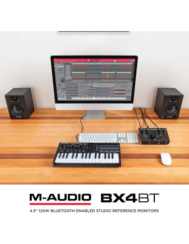 Monitores de Estudio M-Audio BX4BT 120W Bluetooth 4.5"