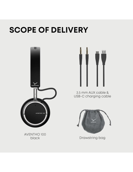 Auriculares Inalámbricos Beyerdynamic Aventho 100 con ANC Negro