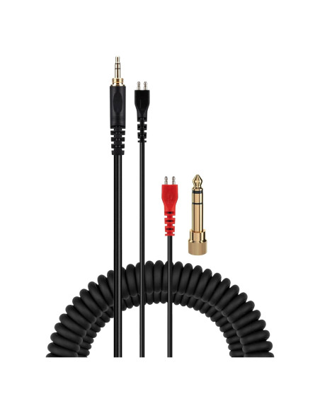 Cable de Audio Enrollado Brainwavz 1.5m a 5m para Sennheiser