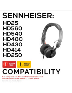 Cable de Audio Enrollado Brainwavz 1.5m a 5m para Sennheiser 2