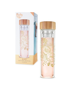 Taza Infusora de Viaje Pinky Up Blair 0.47L Doble Pared Ramo