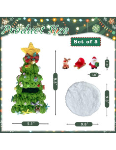 Conjunto de Ropa de Navidad LUBUBU para Muñecas 17 cm 2