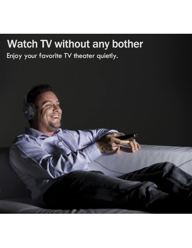 Auriculares de cable ChanGeek CGS-W6 5.5m para TV y PC