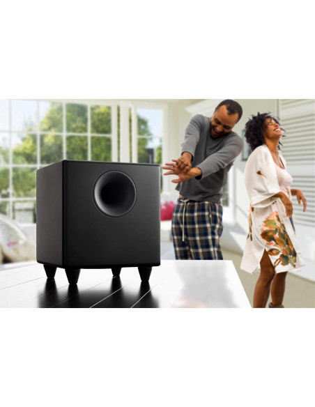 Subwoofer Audioengine S8 250W 8" Con Cable Negro