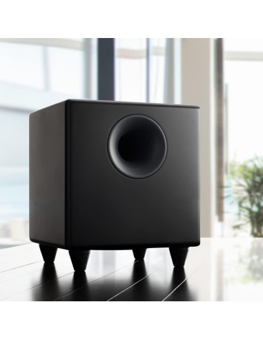 Subwoofer Audioengine S8 250W 8" Con Cable Negro