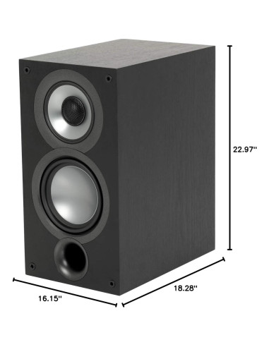 Altavoces de Estantería ELAC Uni-Fi 2.0 UB52, 6 Ohm, Negro
