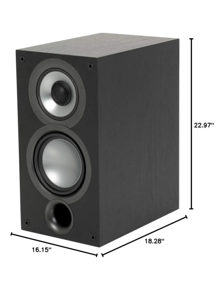 Altavoces de Estantería ELAC Uni-Fi 2.0 UB52, 6 Ohm, Negro