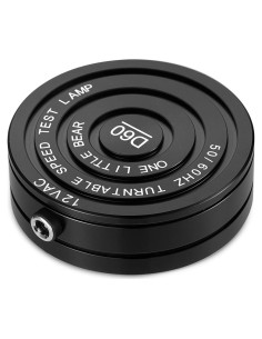 Luz Estroboscópica Nobsound D60 con Disco Tacómetro para Tocadiscos