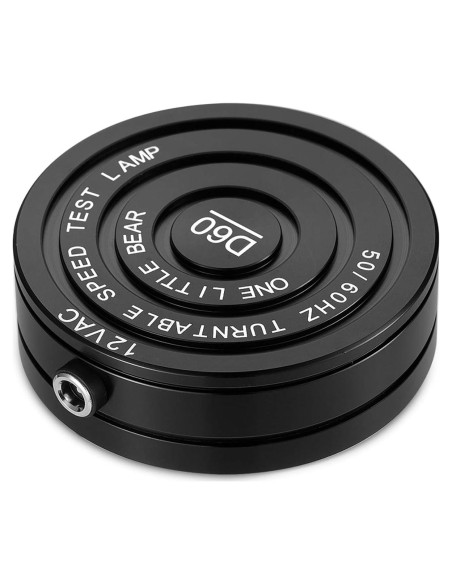 Luz Estroboscópica Nobsound D60 con Disco Tacómetro para Tocadiscos