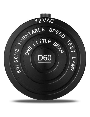 Luz Estroboscópica Nobsound D60 con Disco Tacómetro para Tocadiscos