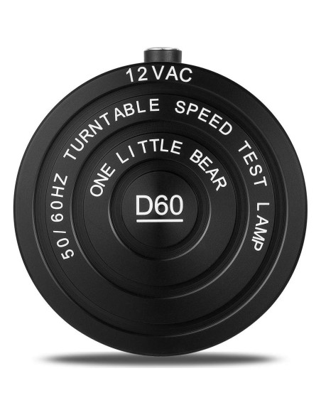 Luz Estroboscópica Nobsound D60 con Disco Tacómetro para Tocadiscos