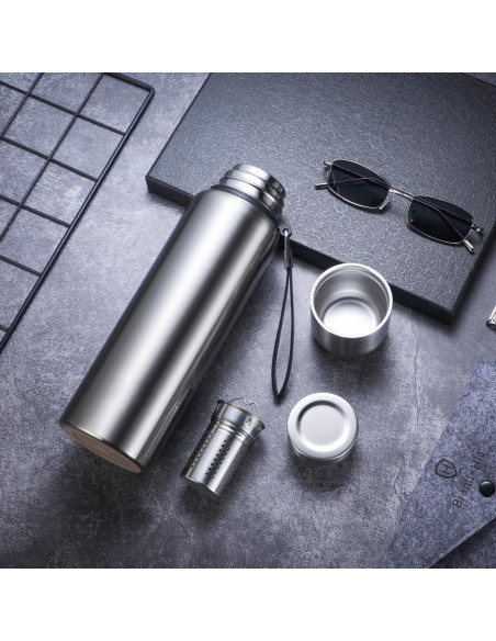 Termo CDJ 27 oz Acero Inoxidable con Infusor de Té