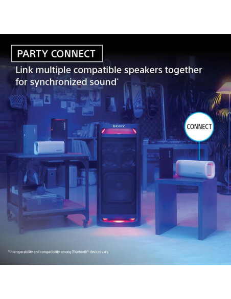 Altavoz portátil Bluetooth Sony ULT FIELD 5 - 25h batería