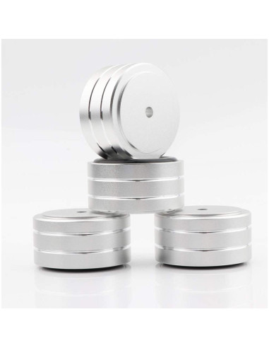 Pies de Aislamiento de Aluminio Monosaudio 40x20mm 4Pcs