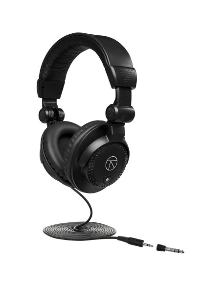 Micrófono Dinámico Audio-Technica AT2040 Hipercardioide con Soporte y Auriculares