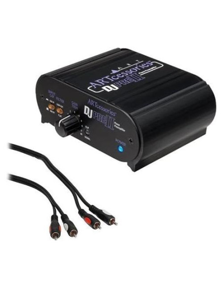Preamplificador de Phono ART DJ Pre II con Ecualización RIAA