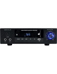 Amplificador Estéreo Bluetooth Rockville BluAmp 150 150W 2