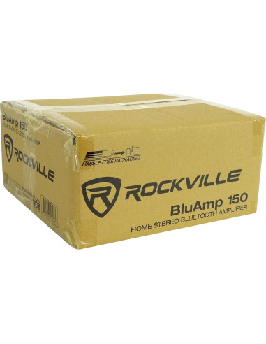 Amplificador Estéreo Bluetooth Rockville BluAmp 150 150W