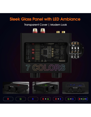 Amplificador Estéreo Douk Audio A5 300W x2 Hi-Fi Clase D